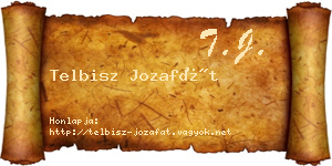 Telbisz Jozafát névjegykártya